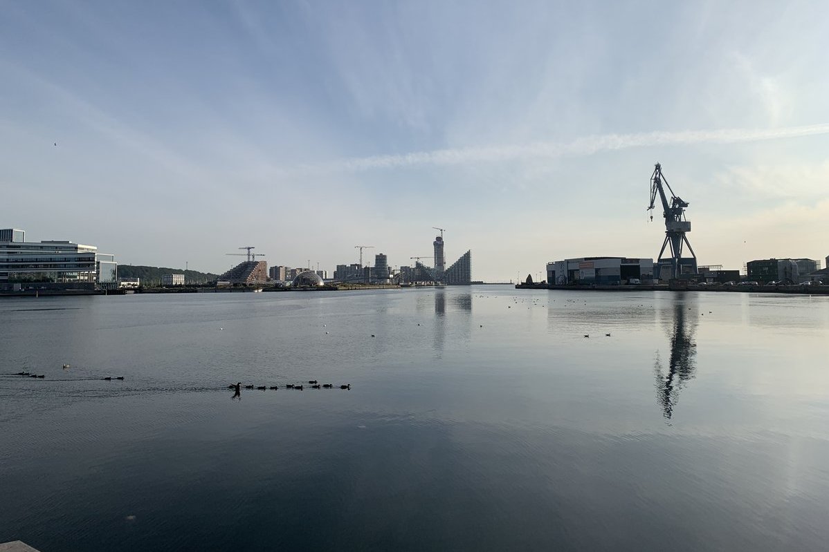 photo: Aarhus harbour; symbolic for project: Infrapublics